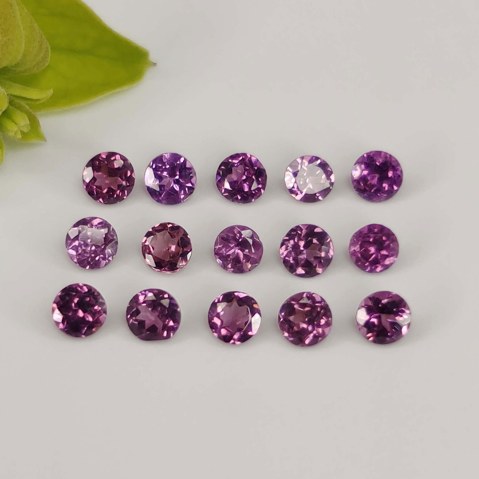 1.90 Ct "Rare" Natural African Lotus Garnet Set (1 of 2)