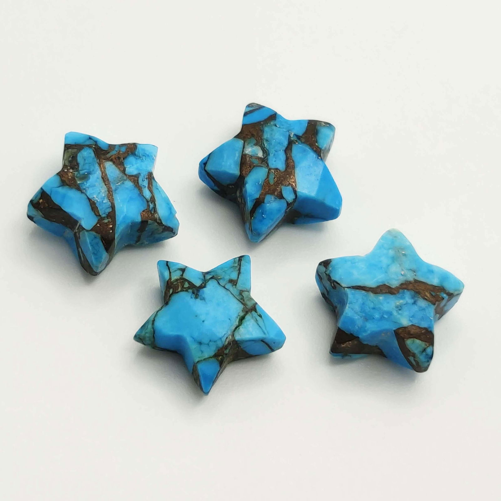 11.70 ct Composite Turquoise Star Set (1 of 1)