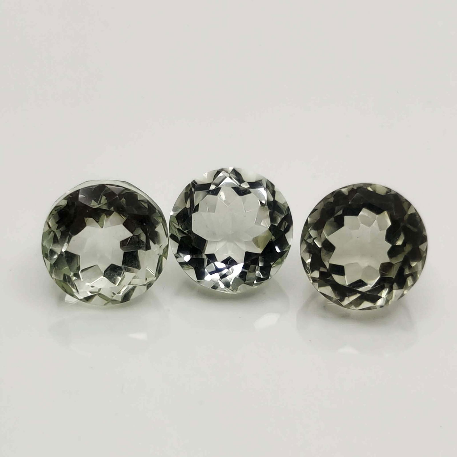 Natural Green Amethyst Pair 13.95 Ct (1 of 2)