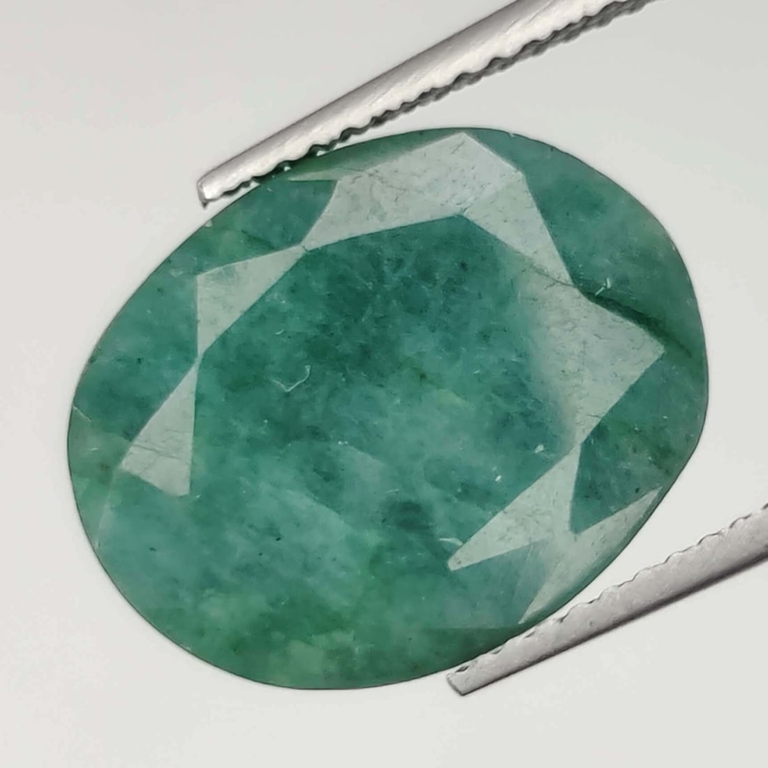 10.15 ct Natural Coated Emerald (1 of 2)