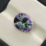 7.35 ct "Top Qulaity" Natural Rainbow Mystic Quartz Concave Cut
