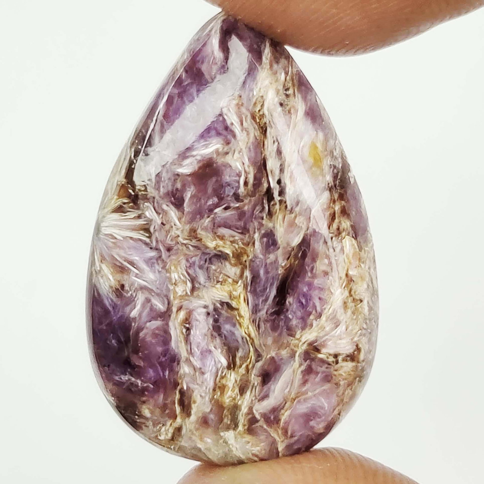 25.30 Ct Natural Charoite (1 of 3)