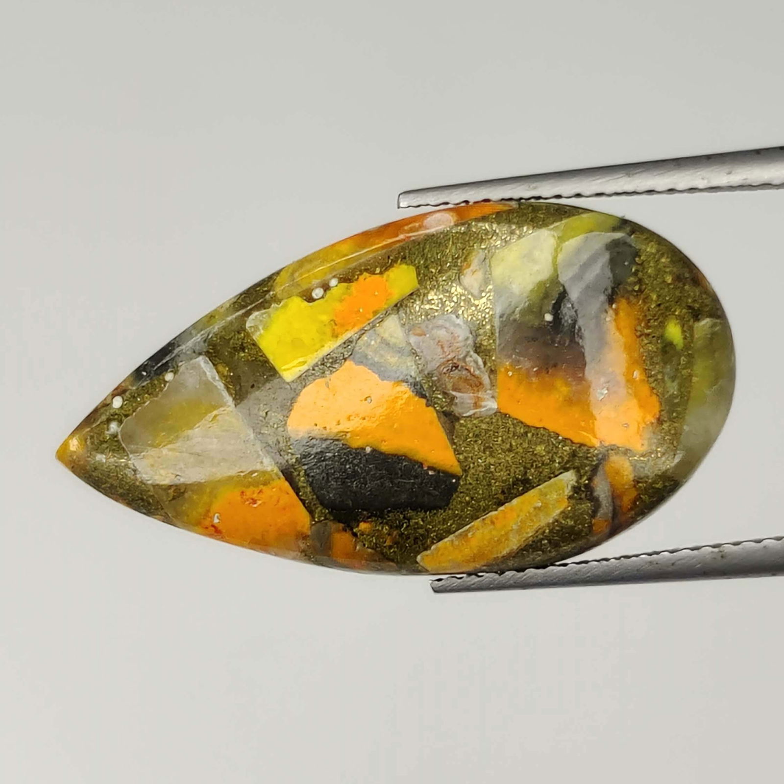 16.50 Ct Composite Copper Bumble Bee Jasper (1 of 2)