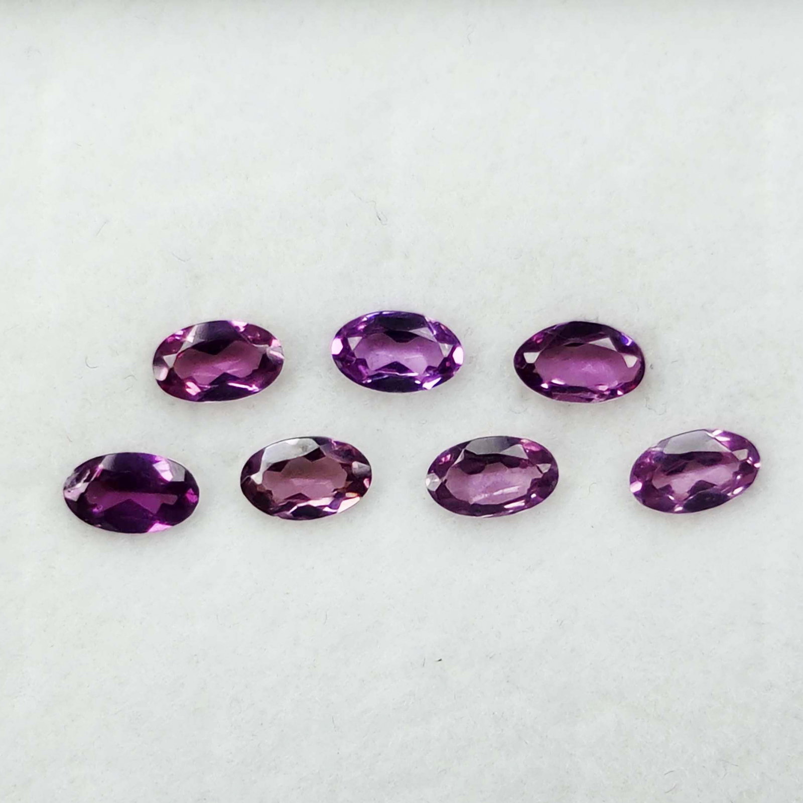 1.60 Ct "Rare" Natural African Lotus Garnet Set: Gemstones: Lotus Garnet /Carat Weights: 1.60 ct /Size or Dimensions: 5 X 3 mm /Origin : African