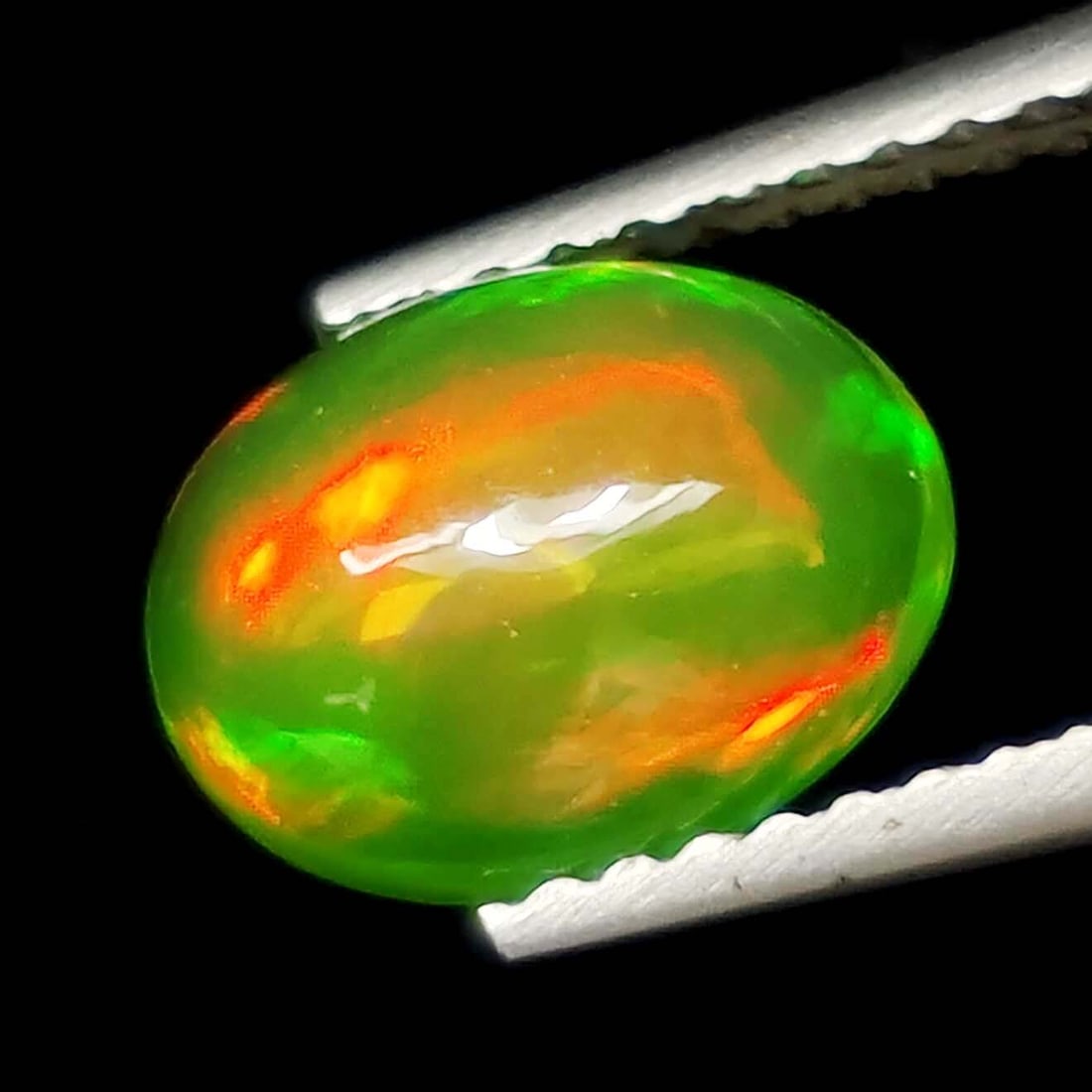 1.39 Ct Natural Green Fire Opal (1 of 4)