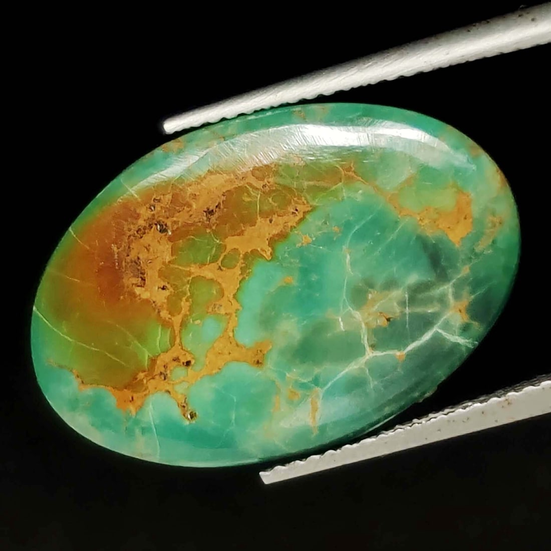 8.71 ct Natural Tibetan Turquoise: Gemstones: Natual Blue Gem Turquoise /Carat Weights: 8.71 ct /Size/Dimensions: 24 X 16 X 3 mm