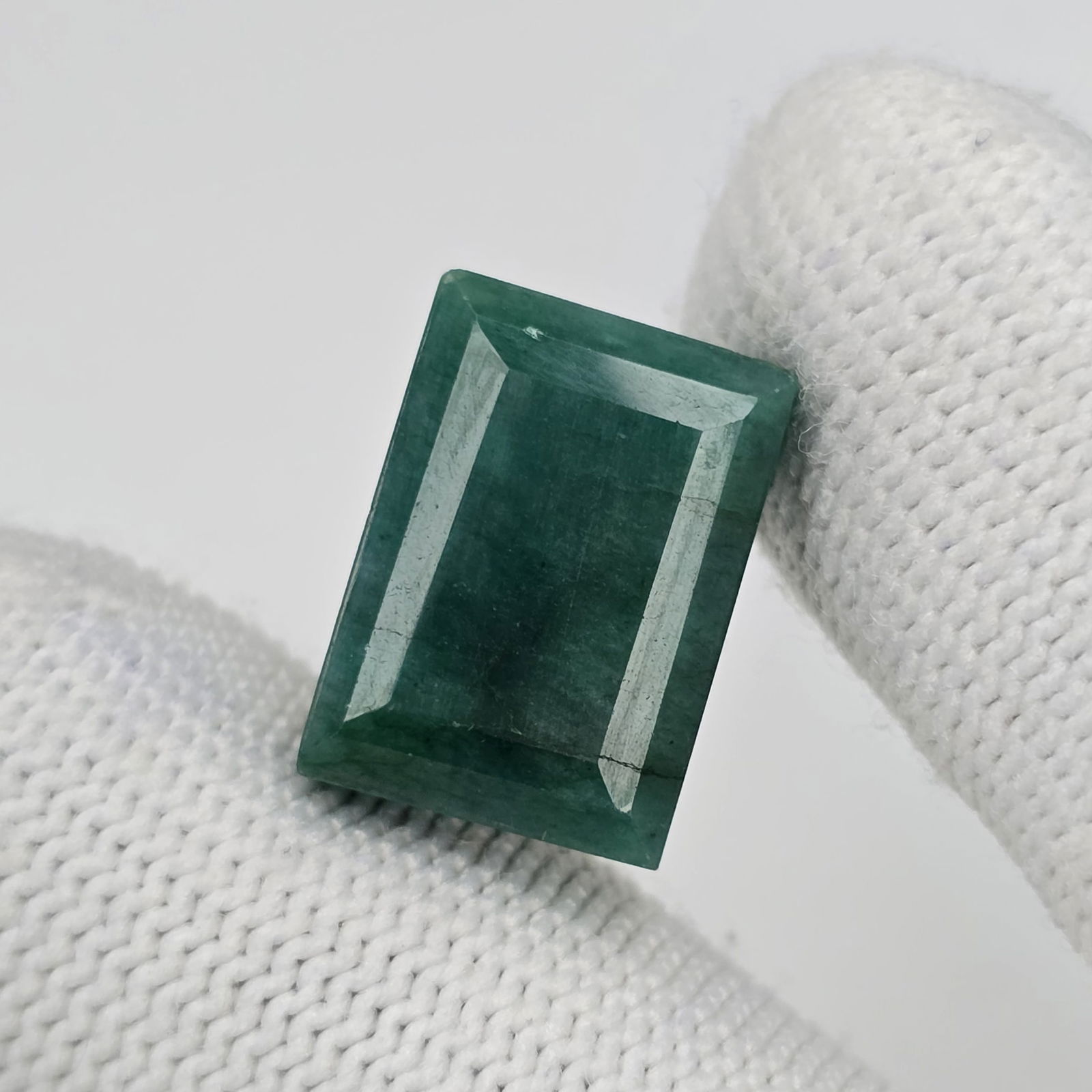 20.85 ct Natural Coated Emerald (1 of 2)