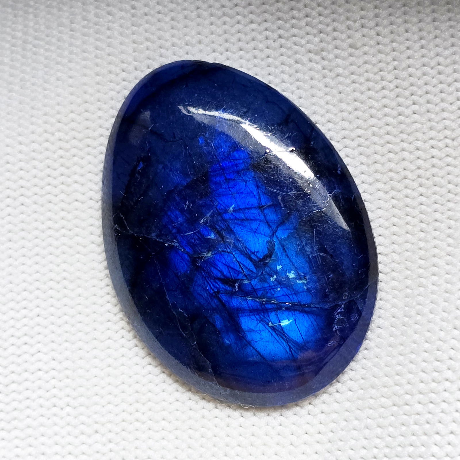 55.72 Ct "Stunning" Blue Fire Labradorite (1 of 3)