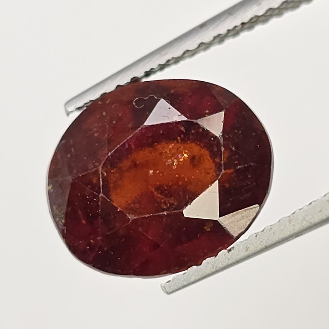 6.50 Ct Natural Hessonite Garnet: Gemstones: Natural Hessonite Garnet /Carat Weights: 6.50 ct /Size or Dimensions: 11.60 X 9.80 X 7.50 mm /Treatment: None