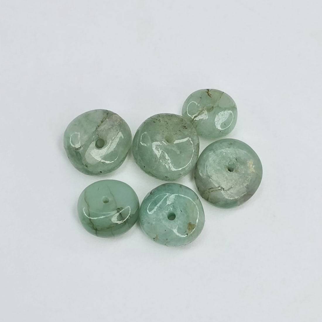 7.12 ct Natural Emerald Loose Beads: Gemstones: Natural Emerald /Carat Weights: 7.12 ct /Size or Dimensions: 5 - 7 mm Approx /Treatment : No
