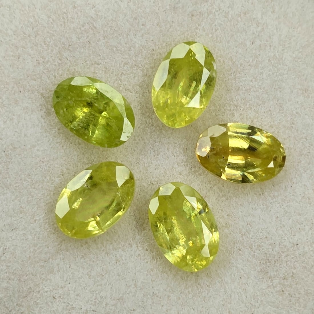 2.63 ct Natural Sphene Set (1 of 2)