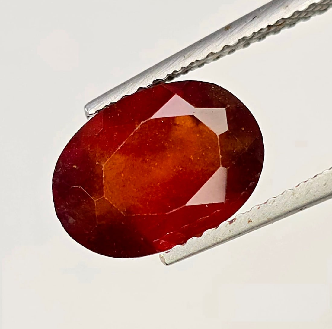 3.13 Ct Natural Hessonite Garnet: Gemstones: Natural Hessonite Garnet /Carat Weights: 3.13 ct /Size or Dimensions: 10.70 X 7.70 X 5 mm /Treatment: None