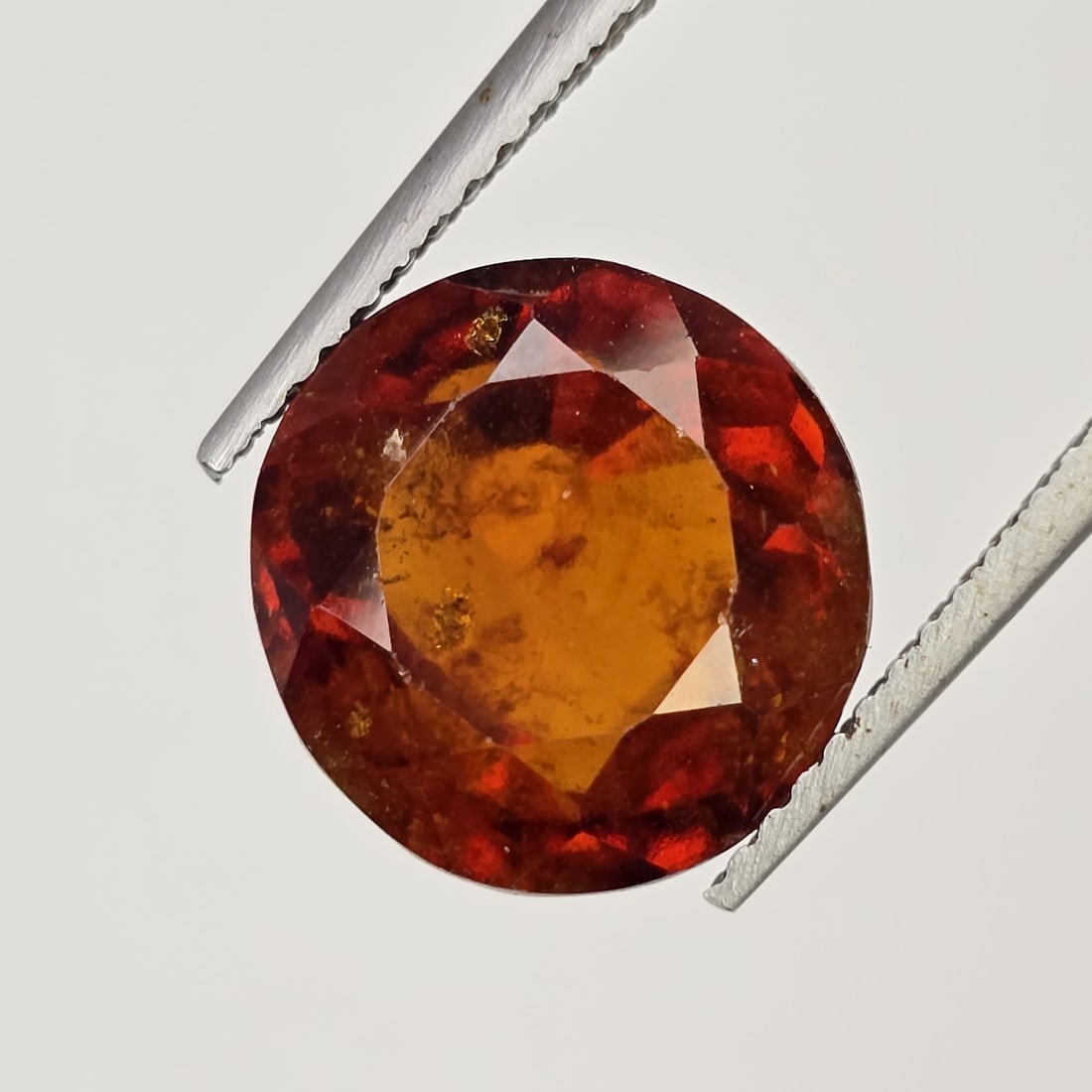 7.24 Ct Natural Hessonite Garnet: Gemstones: Natural Hessonite Garnet /Carat Weights: 7.24 ct /Size or Dimensions: 11 X 10.70 X 6.80 mm /Treatment: None