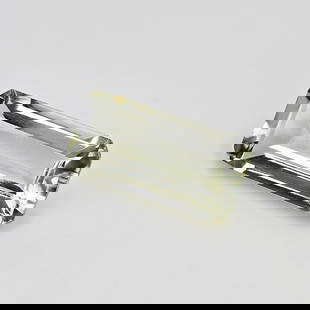3.83 Ct "Top Quality" Natural Green Amethyst: Gemstones: Natural Green Amethyst /Carat Weights: 3.83 Ct /Size or Dimensions: 14 X 17 X 5 mm / Treatment: Heated