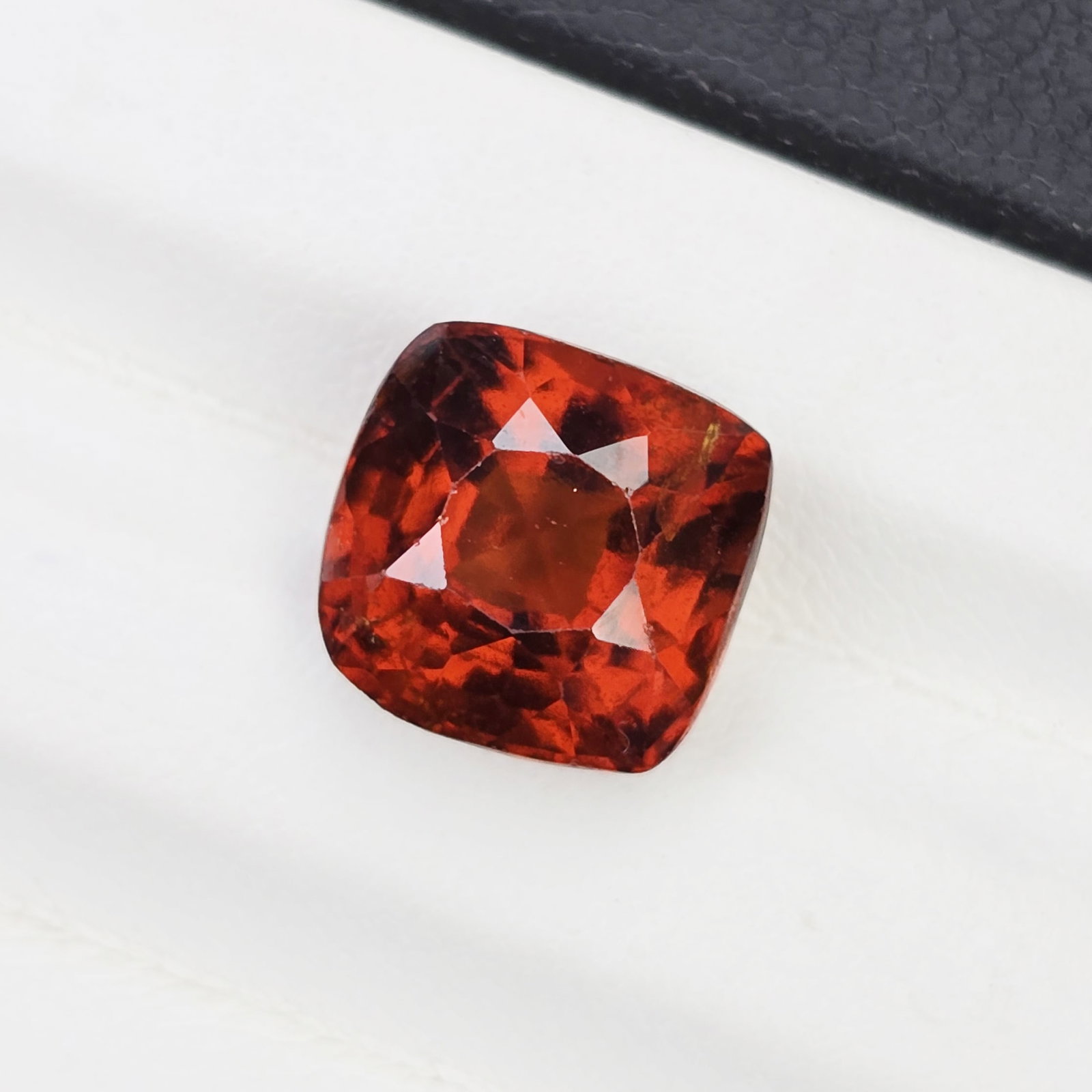 6.14 Ct Natural Hessonite Garnet: Gemstones: Natural Hessonite Garnet /Carat Weights: 6.14 ct /Size or Dimensions: 11 X 9.70 C 7.60 mm /Treatment: None