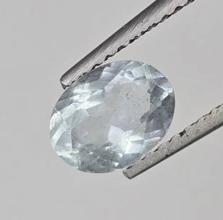 0.86 ct Natural Aquamarine: Gemstones: Natural Aquamarine /Carat Weights: 0.86 ct /Size or Dimensions: 7.30 X 5.60 X 3.70 mm /Treatment: Natural
