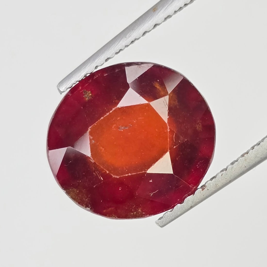 5.95 Ct Natural Hessonite Garnet: Gemstones: Natural Hessonite Garnet /Carat Weights: 5.95 ct /Size or Dimensions: 11 X 10.30 X 6.40 mm /Treatment: None