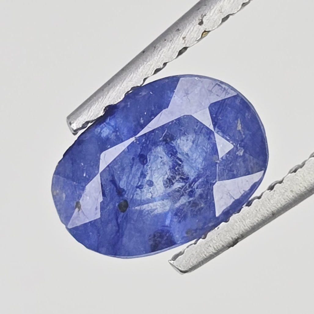 1.21 Ct Natural Blue Sapphire: Gemstones: Natural Sapphire /Carat Weights: 1.21 ct /Size or Dimensions: 7 X 5 X 3.50 mm /Treatment: Glass Filled