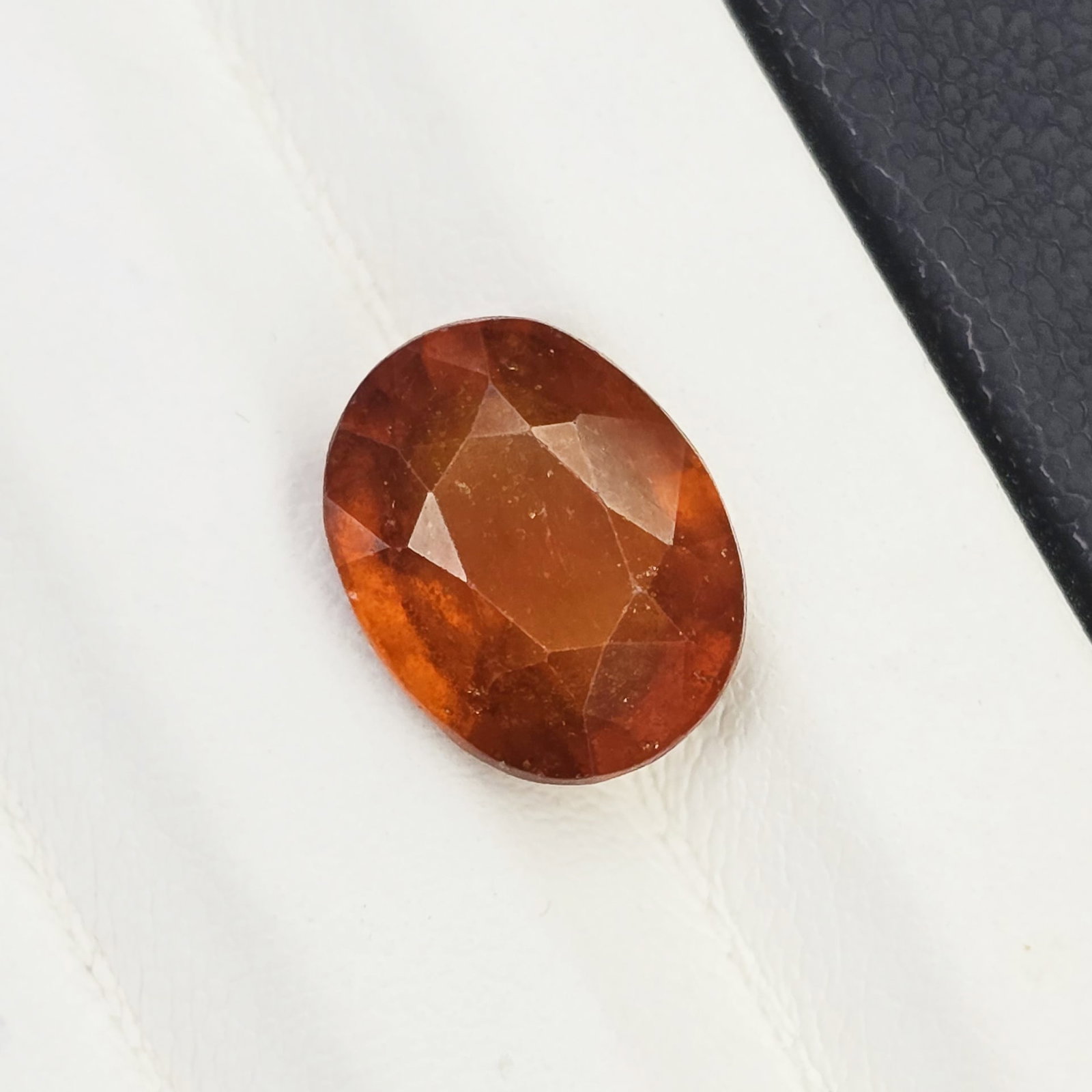 4.69 Ct Natural Hessonite Garnet: Gemstones: Natural Hessonite Garnet /Carat Weights: 4.69 ct /Size or Dimensions: 11 X 8.80 X 5.90 mm /Treatment: None