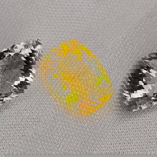 2.99 Ct "AAA Grade" Natural Citrine: Gemstones: Natural Citrine / Carat Weights: 2.99 Ct / Size or Dimensions: 10.70 X 8 X 5.30 mm