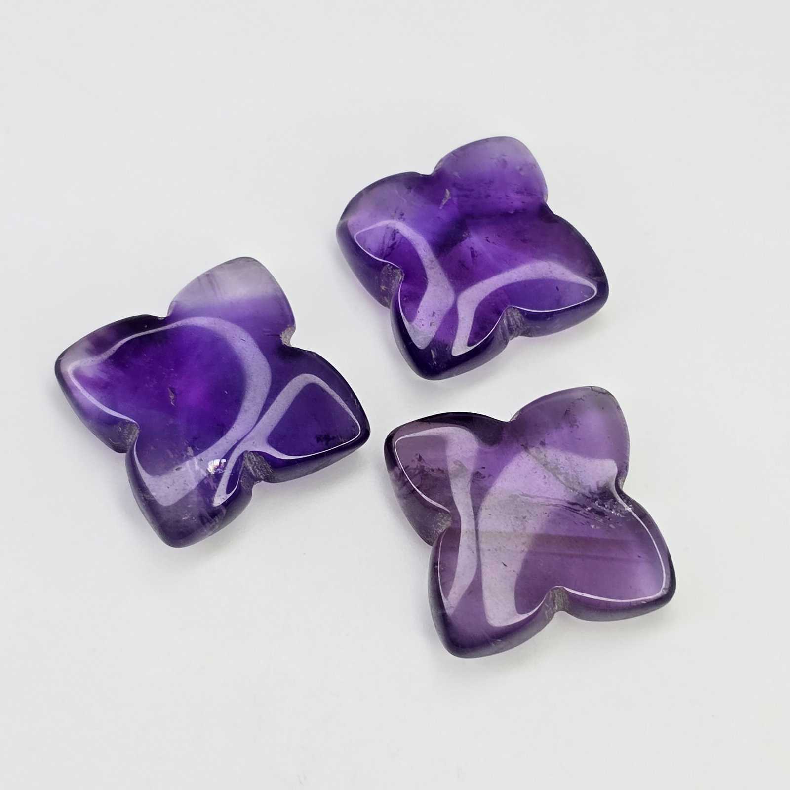 32.60 Ct Natural Purple Amethyst Star Cabochon (1 of 1)