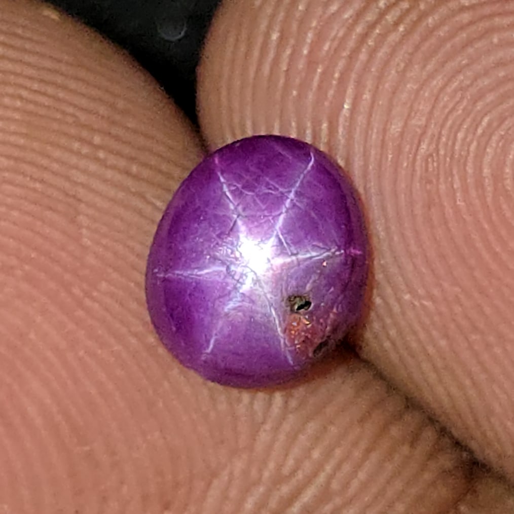 1.50 Ct Natural Star Ruby (1 of 4)