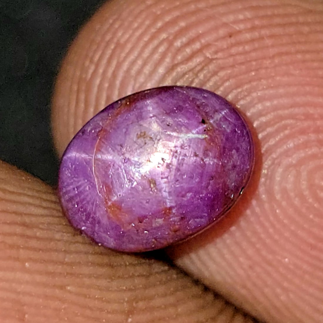 2.19 Ct Natural Star Ruby (1 of 4)