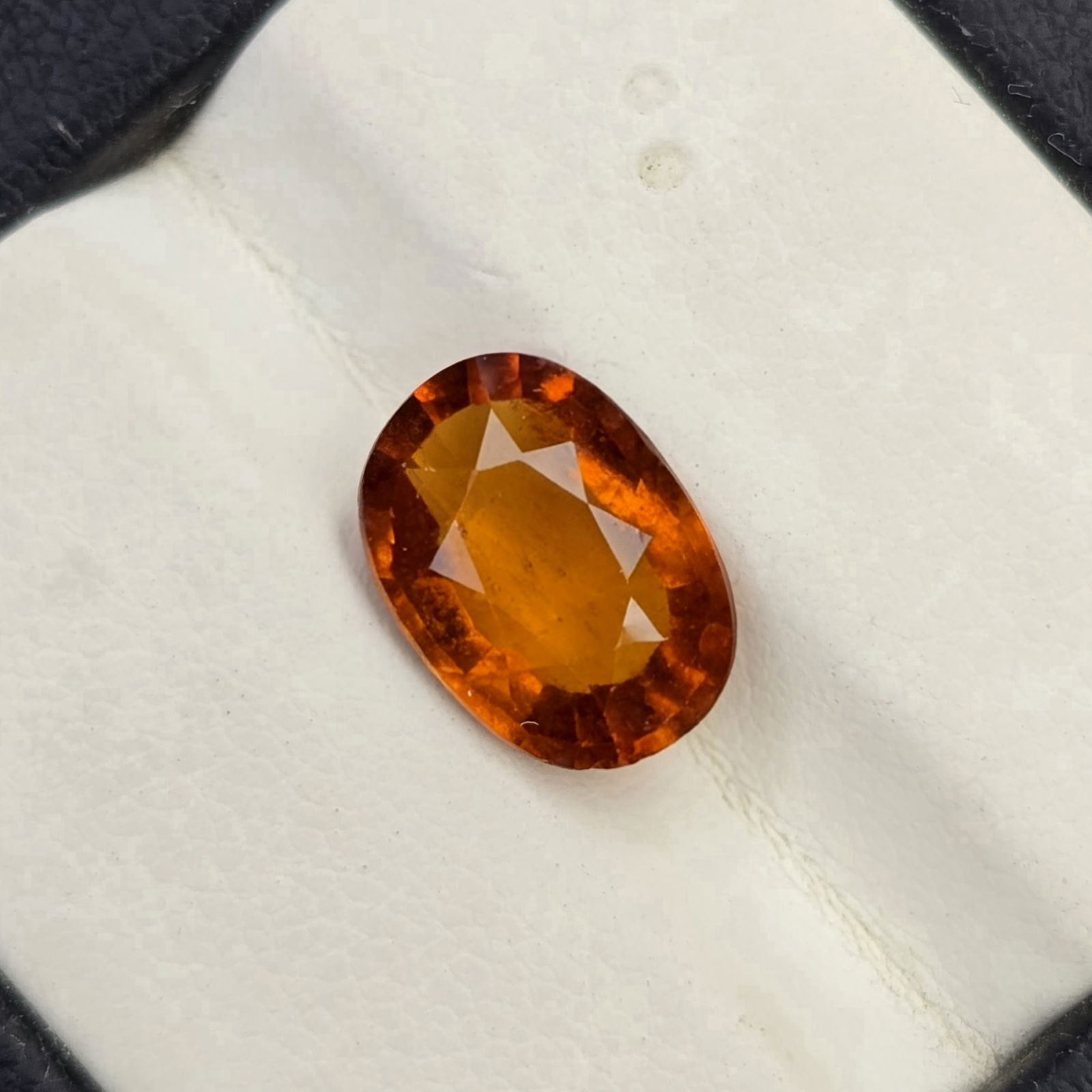 3.51 Ct Natural Hessonite Garnet: Gemstones: Natural Hessonite Garnet /Carat Weights: 3.51 ct /Size or Dimensions: 11.30 X 8 X 4.50 mm /Treatment: None