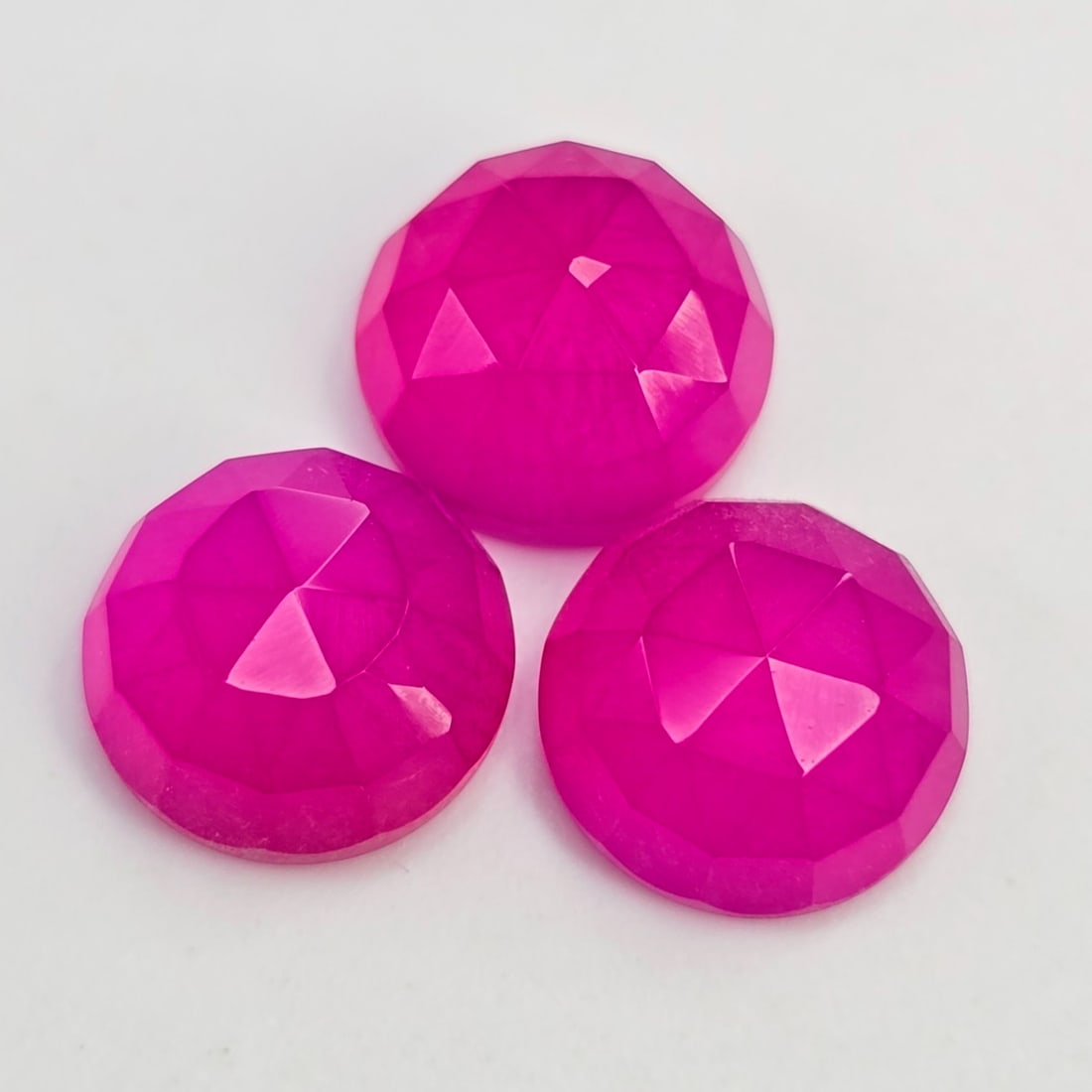 5.85 ct Natural Pink Onyx Set (1 of 2)
