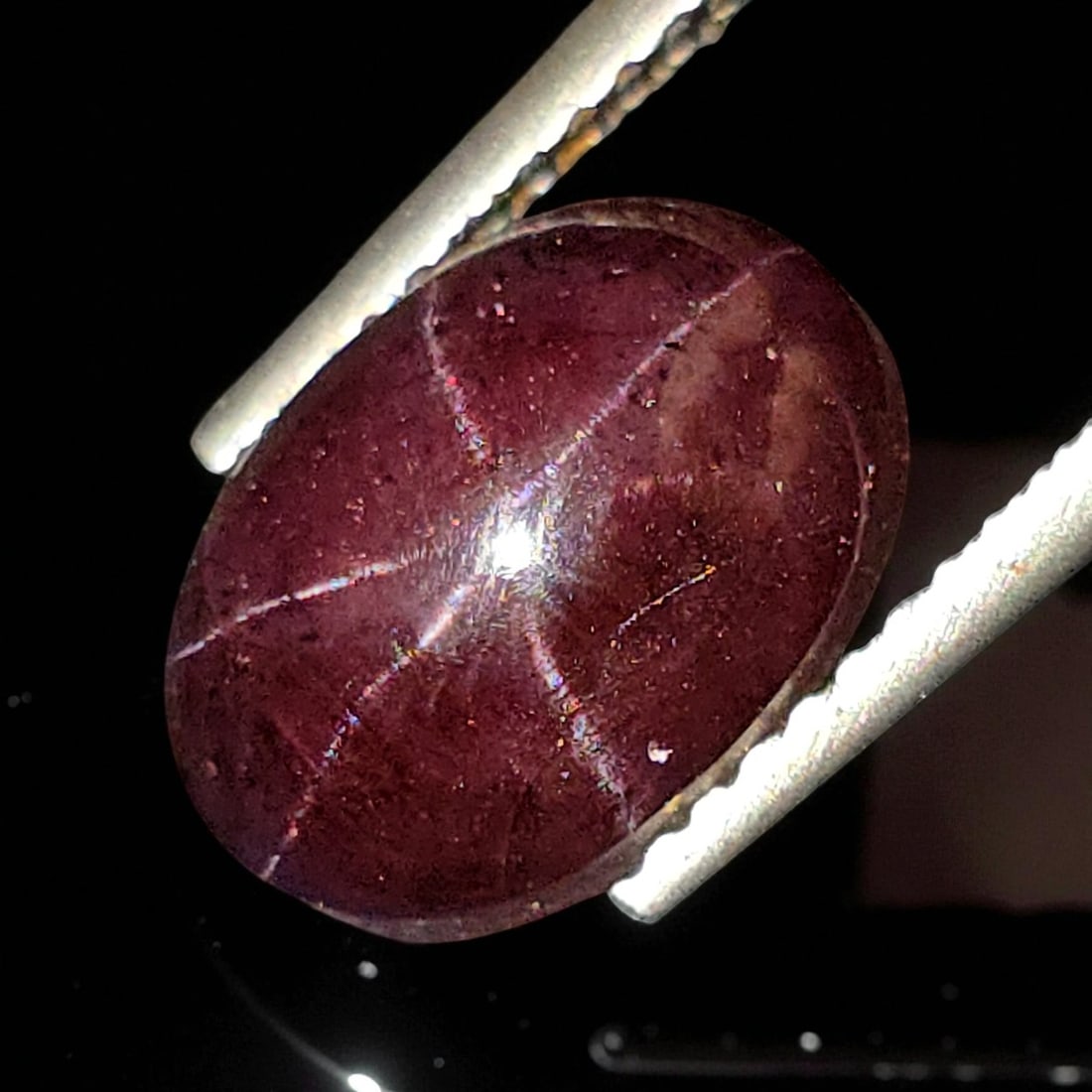 5.30 Ct Unheated Natural Star Garnet: Gemstones: Natural Star Garnet /Carat Weights: 5.30 ct /Size or Dimensions: 11 X 7.80 X 5.30 mm /Treatment: None