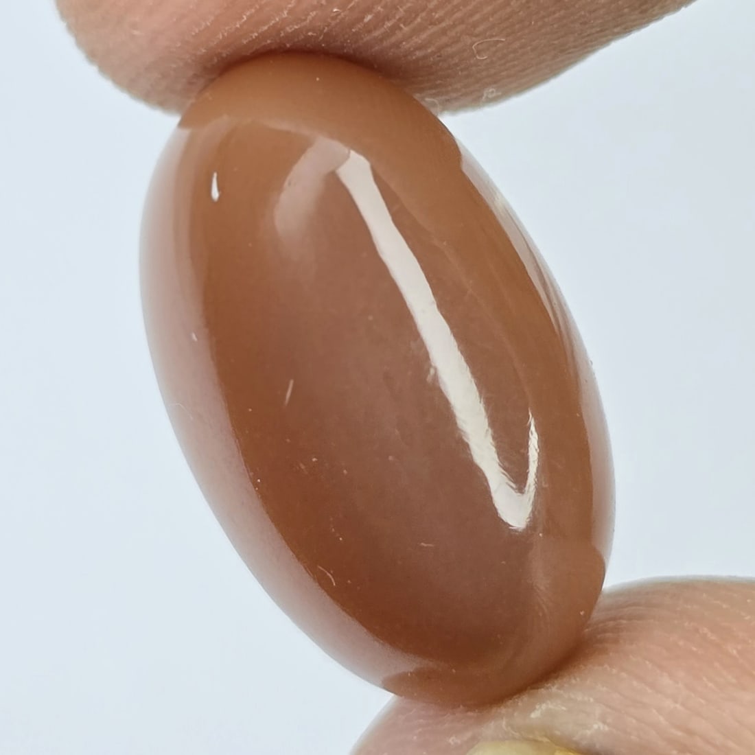 10.59 ct Natural Peach Moonstone: Gemstones: Natural Peach Moonstone /Carat Weights: 10.59 ct /Size or Dimensions: 11.50 X 10.50 X 8 mm Approx