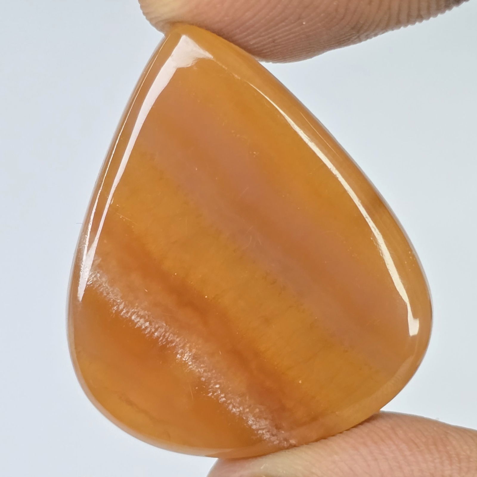 42.55 Ct Natural Honey Rhodochrosite: Gemstones: Natural Agate /Carat Weights: 42.55 ct /Size or Dimensions: 31 X 26 X 4 mm /Treatment: No