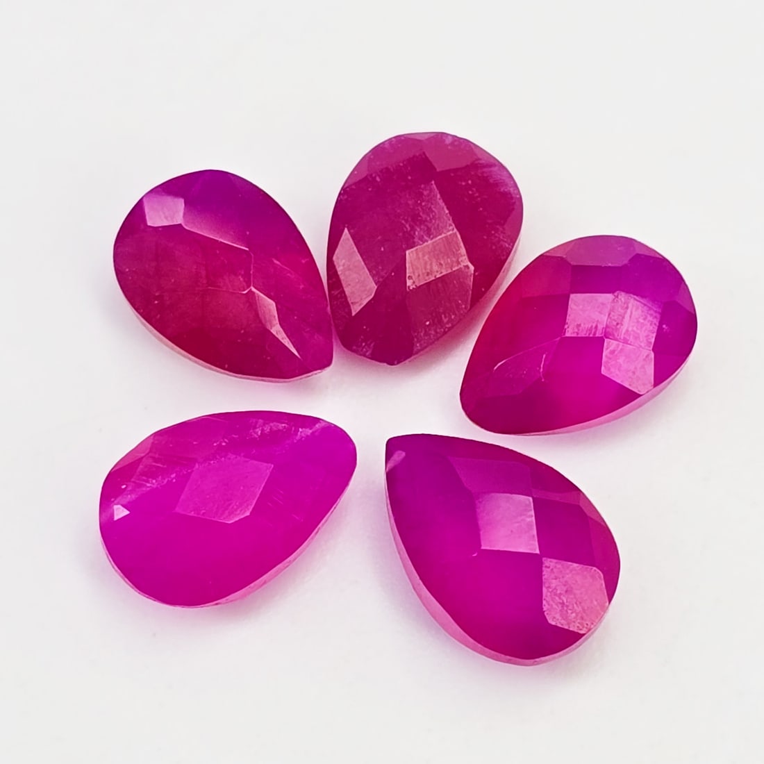 6.62 ct Natural Pink Onyx Set (1 of 2)