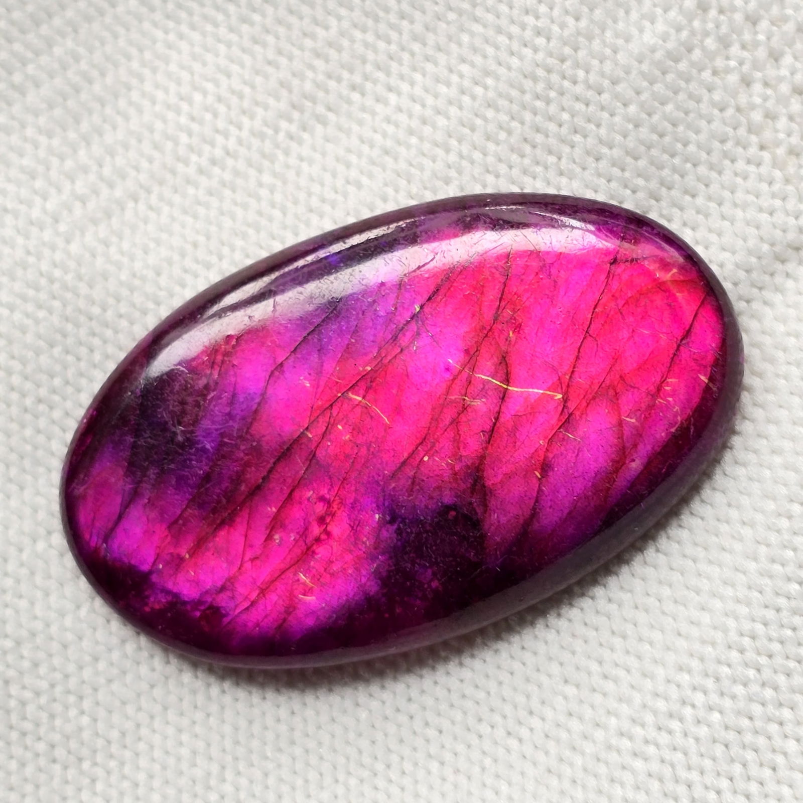 54.83 Ct "Stunning" Purple Fire Labradorite (1 of 2)