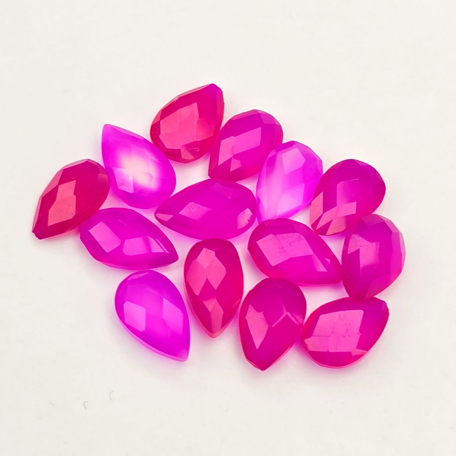 9.59 ct Natural Pink Onyx Set (1 of 2)