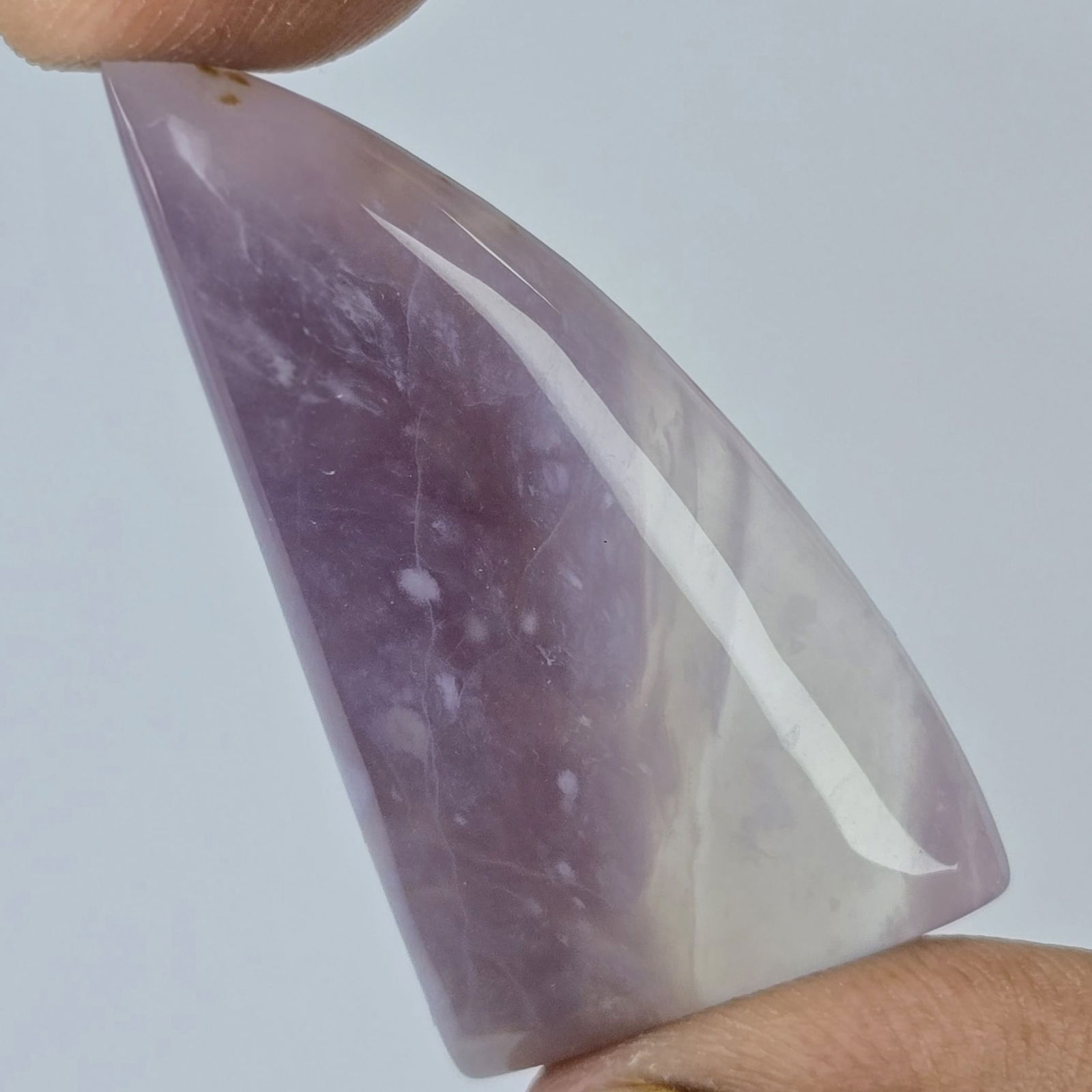 37.70 ct Natural Blue Chalcedony (1 of 2)