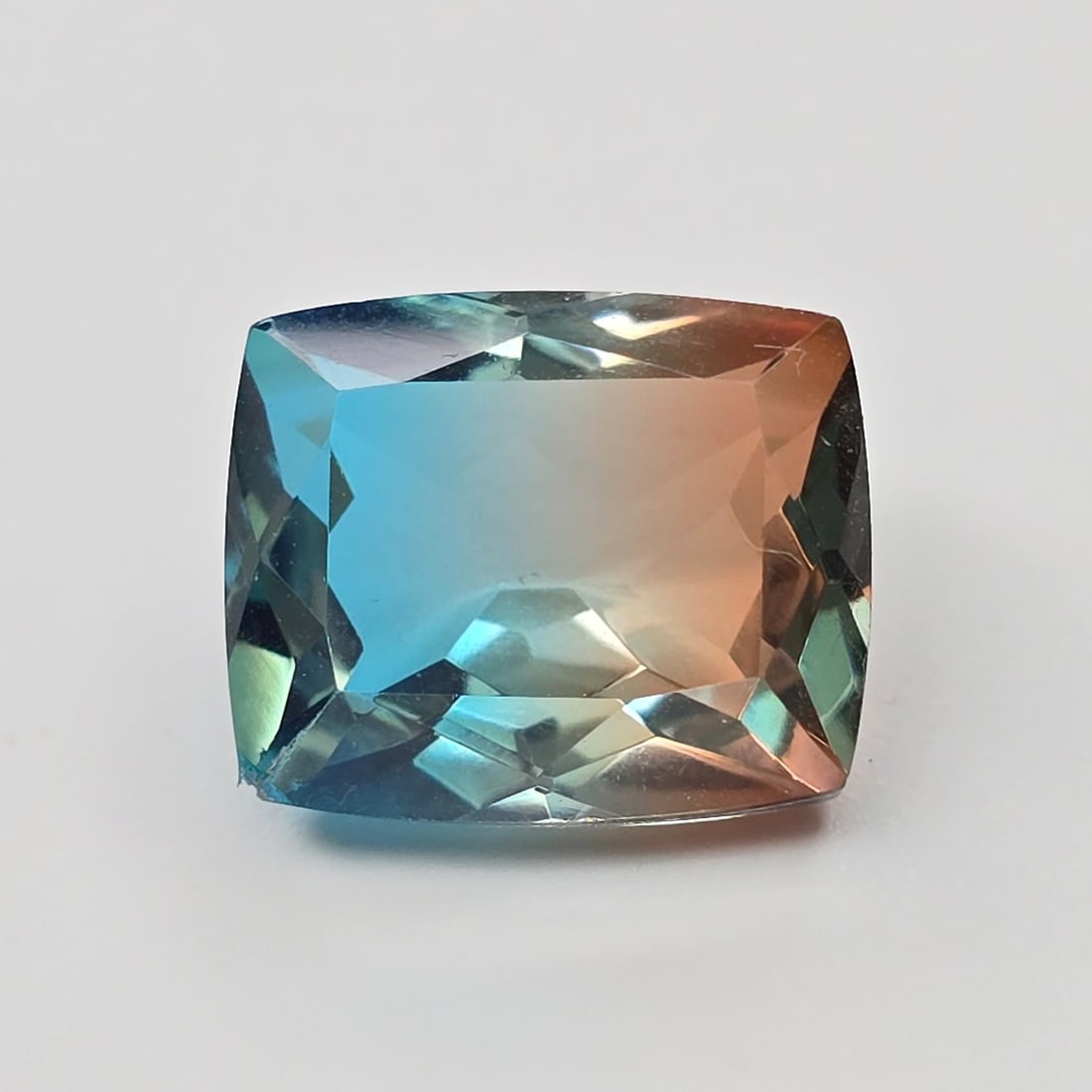 6.12 Ct "Beautiful"Aqua Terra Costa Doublet Quartz (1 of 3)