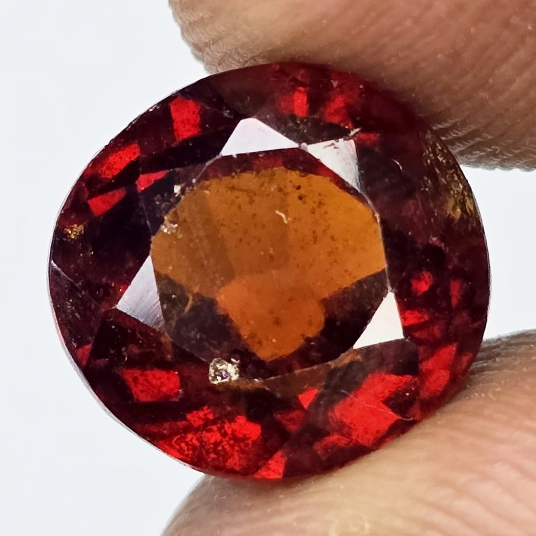5.30 Ct Natural Hessonite Garnet: Gemstones: Natural Hessonite Garnet /Carat Weights: 5.30 ct /Size or Dimensions: 10 X 9 X 6.50 mm /Treatment: None