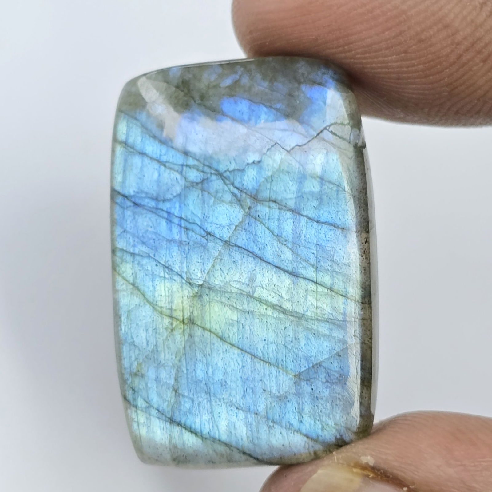 34.22 Ct "AAA Grade" Natural Blue Flash Labradorite (1 of 3)
