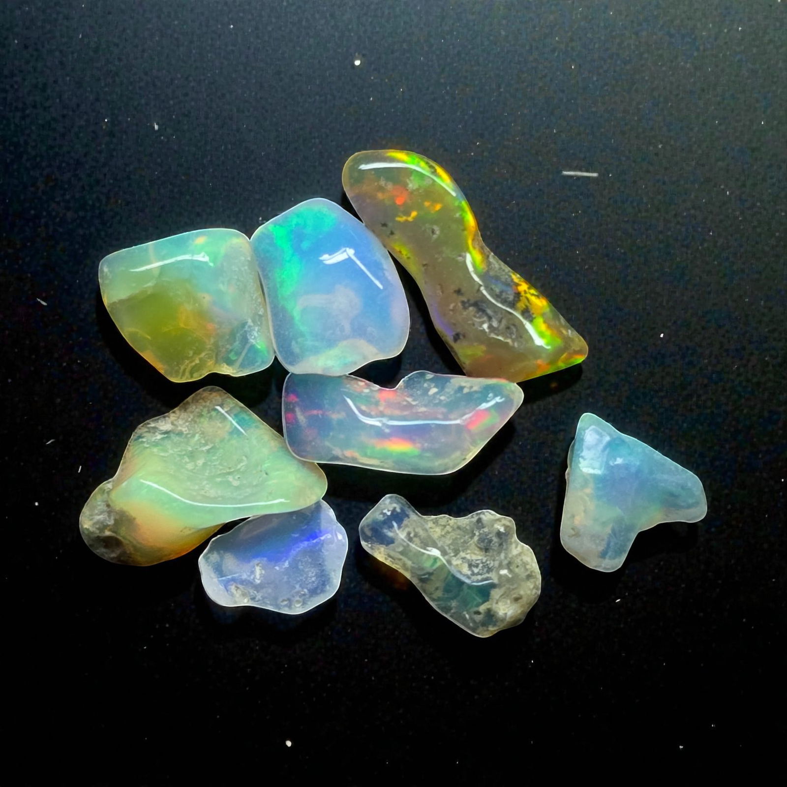 5.86 Ct "Top Grade" Natural Ethiopian Fire Opal Rough (1 of 2)