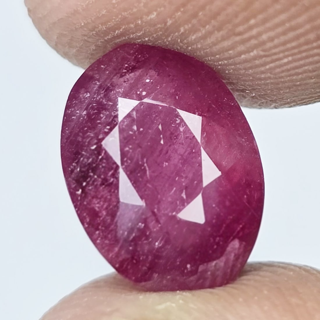 3.46 Ct Natural Mozambique Red Ruby (1 of 3)