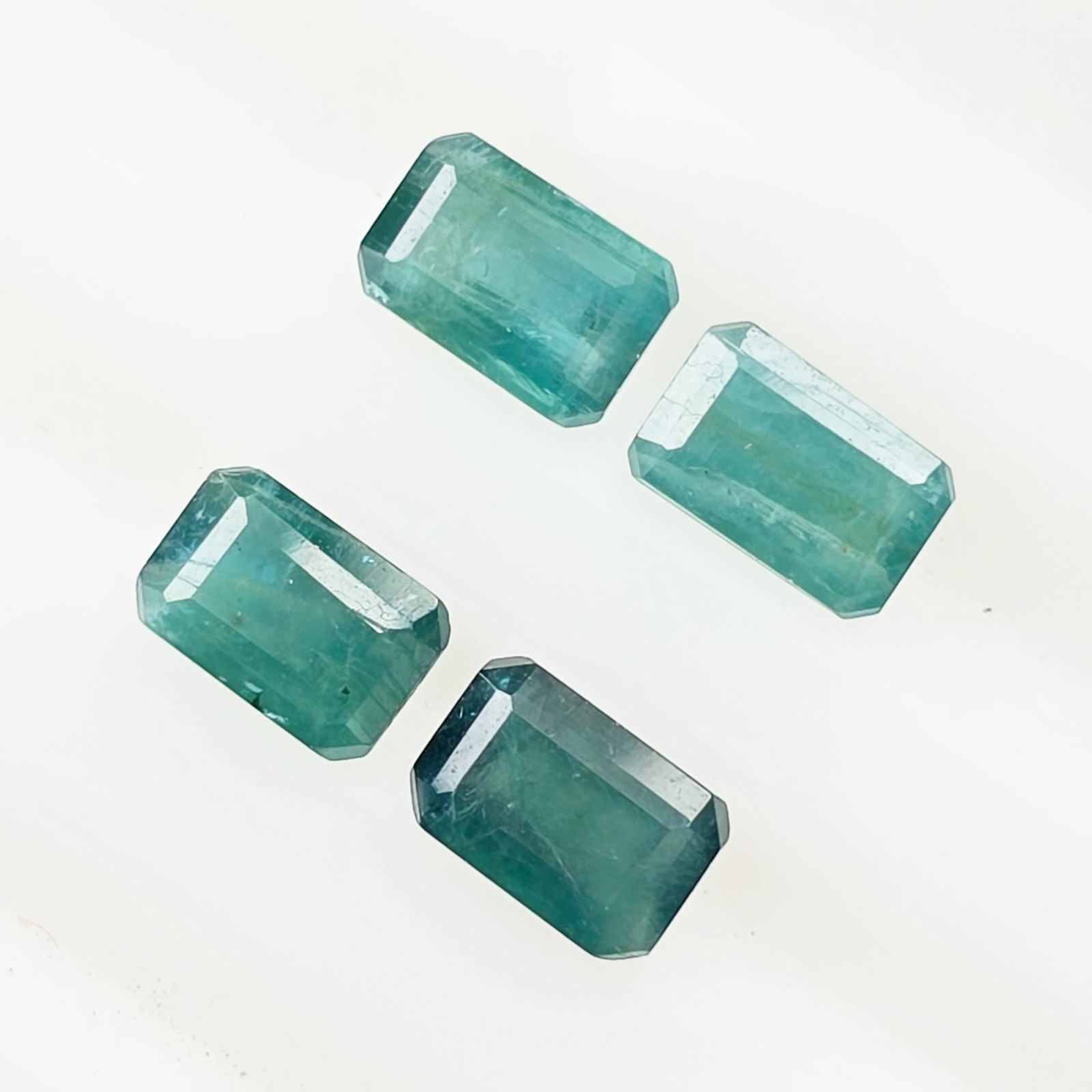 2.50 ct "Rare & A Grade" Natural Grandidierite Faceted Set: Gemstones: Natural Grandidierite /Carat Weights: 2.50 ct /Size or Dimensions: 6 X 4 X 3 mm Approx