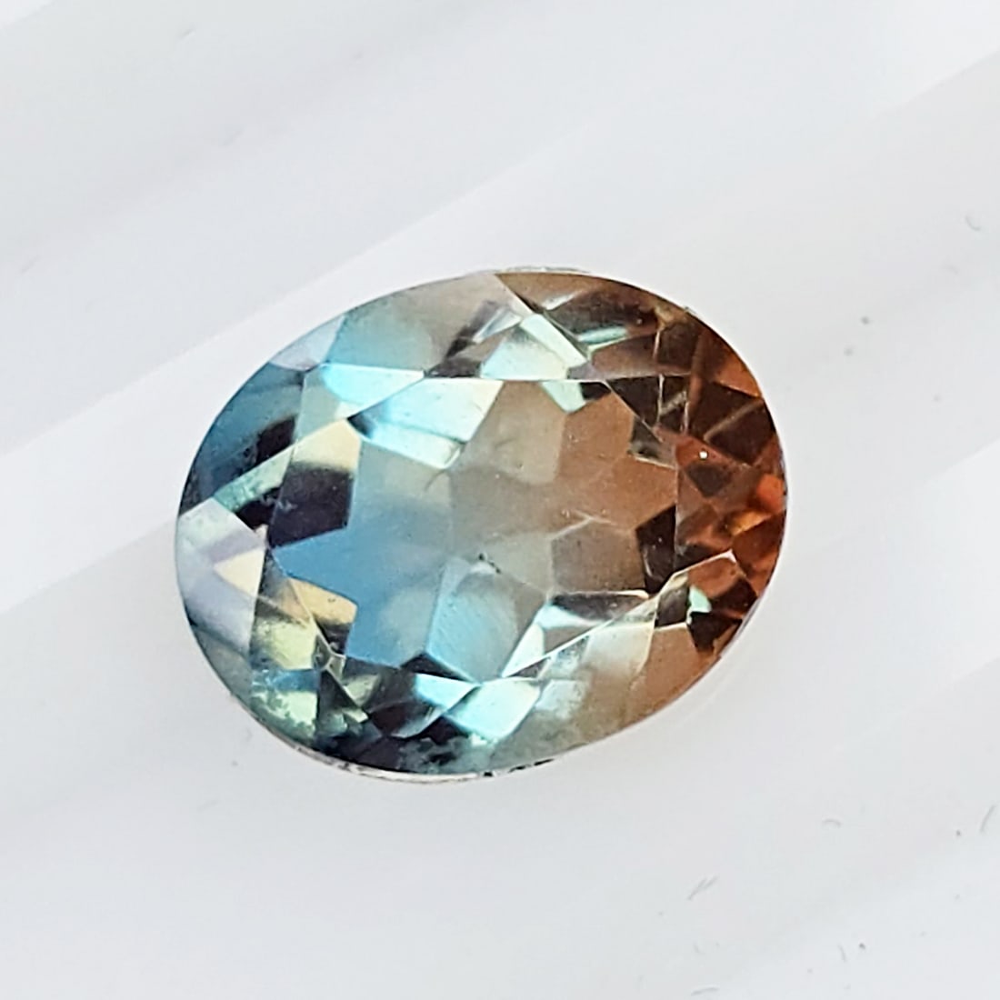 2.86 Ct "Beautiful"Aqua Terra Costa Doublet Quartz (1 of 2)