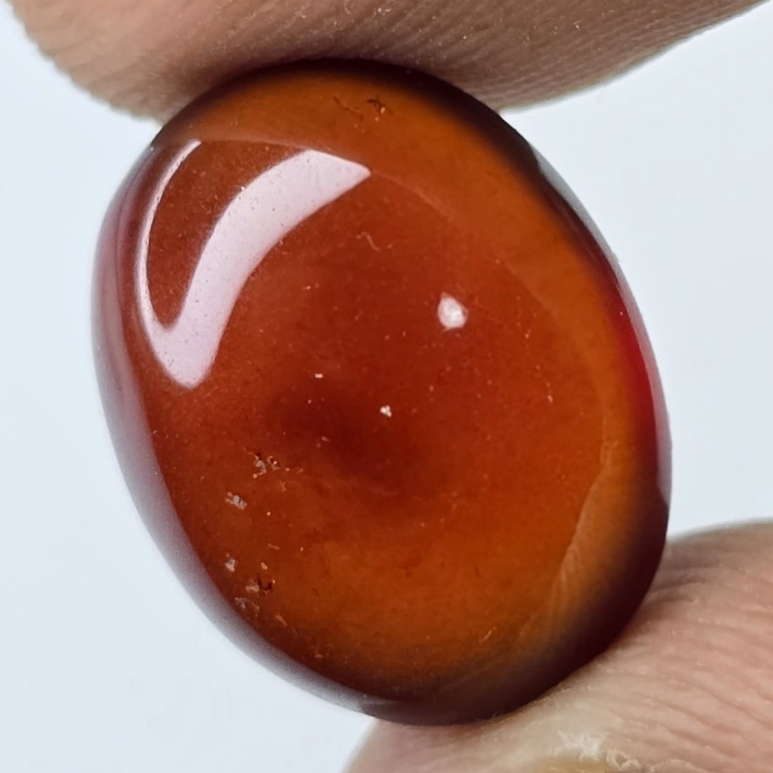 9.78 Ct Natural Hessonite Garnet (1 of 2)