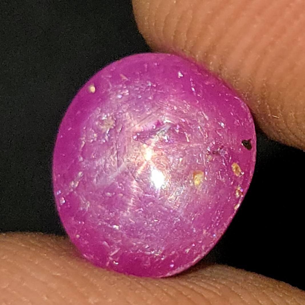 2.55 Ct Natural Star Ruby - 4