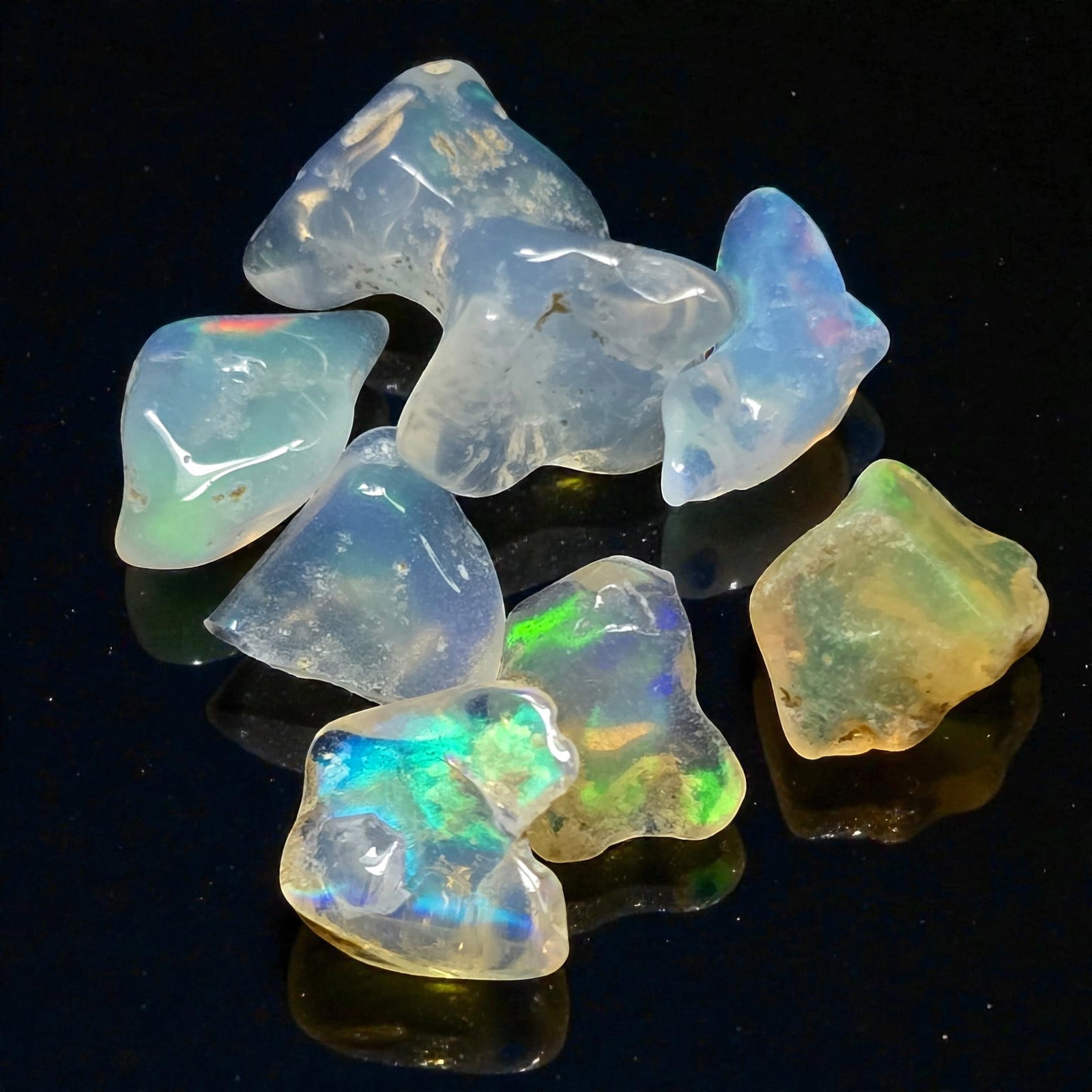 5.98 Ct "Top Grade" Natural Ethiopian Fire Opal Rough: Gemstones: Natural Fire Opal /Carat Weights: 5.98 ct /Treatment: No
