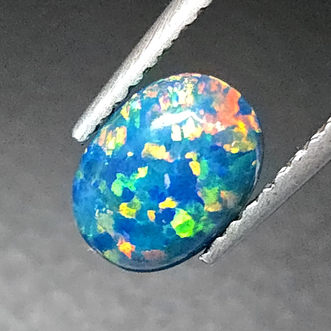 0.45 Ct Doublet Fire Opal - 3