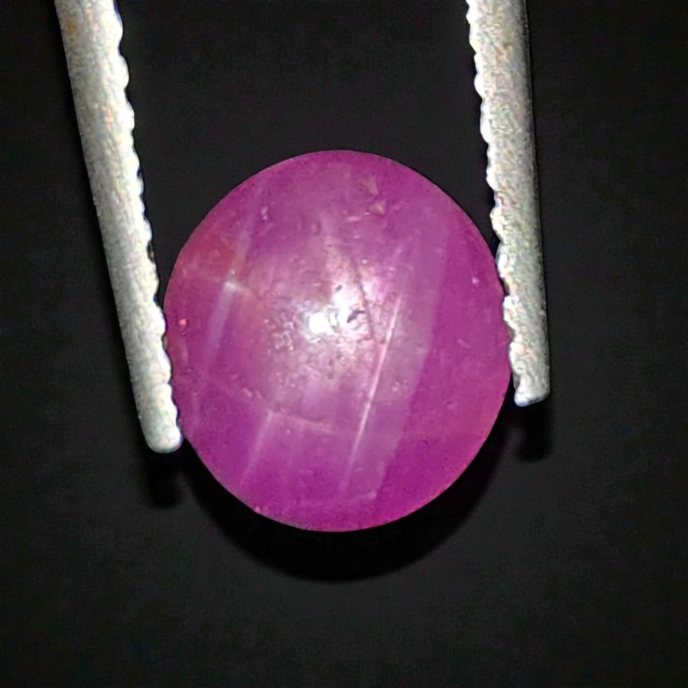 1.29 Ct Natural Star Ruby - 3
