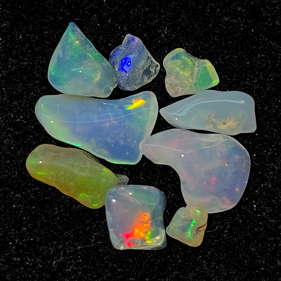 6.23 Ct "Top Grade" Natural Ethiopian Fire Opal Rough (1 of 3)