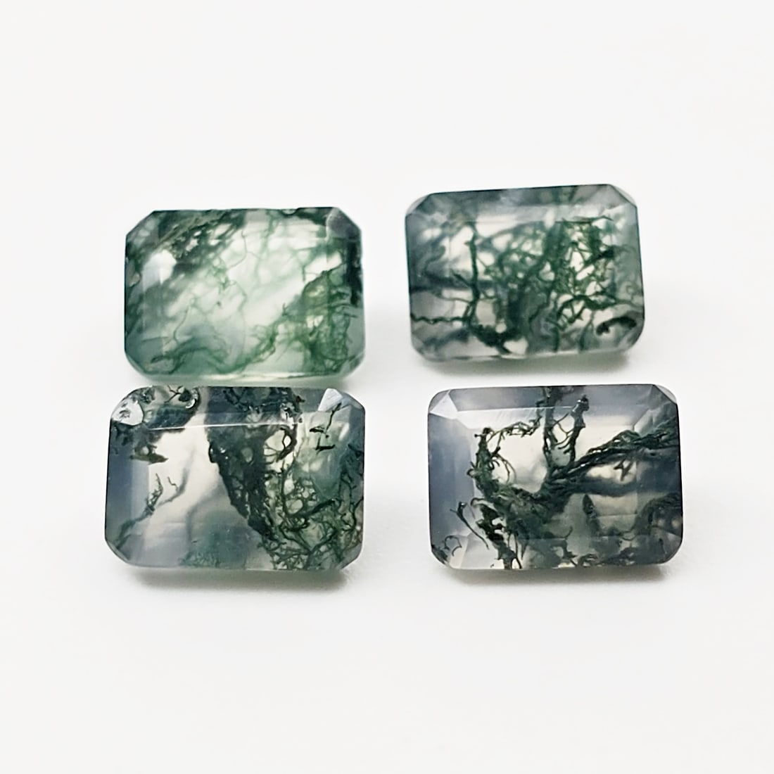 4.20 Ct "Premium Quality" Natural Moss Agate Fancy Cut (1 of 3)
